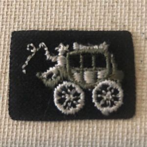10/$10 Vintage Stagecoach Patch